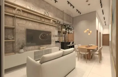 Oportunidade - casa térrea em construção - bosque dos eucaliptos - 3 dormitórios - 125m².