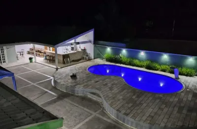 Casa em condomínio - caraguatatuba - condomínio mar verde - 7 dormitórios - 458m² - analisa permuta.