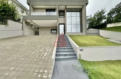 Casa zero km no condomínio quinta de são fernando – moderna, clean e com 4 suíte