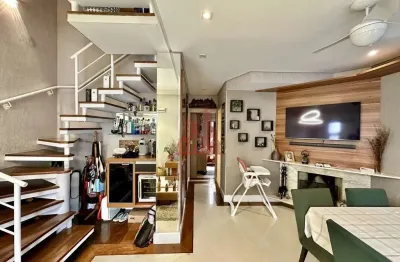 Sobrado 3 dormitórios / 1 suíte, com escritório, ar-condicionado e lareira!