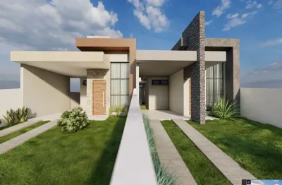 Maravilhosa casa nova à venda com 3 quartos e 2 vagas em lagoa santa.