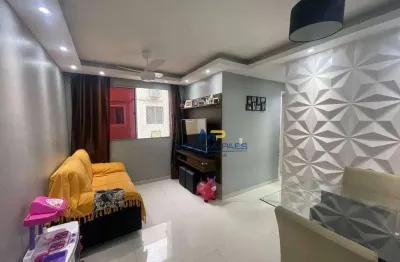 Apartamento com 2 dormitórios à venda, 50 m² por r$ 240.000,00 - nova cidade - são gonçalo/rj