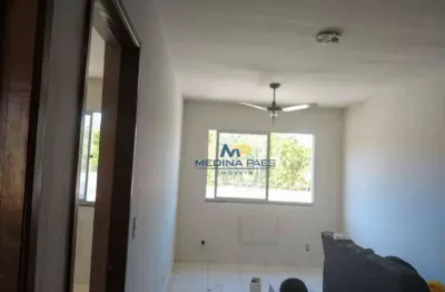 Apartamento com 2 dormitórios à venda, 50 m² por r$ 110.000,00 - laranjal - são gonçalo/rj