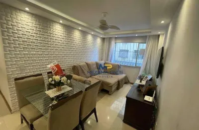 Apartamento com 2 dormitórios à venda, 76 m² por r$ 245.000,00 - centro - são gonçalo/rj