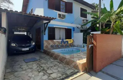 Casa com 2 dormitórios à venda, 77 m² por r$ 335.000,00 - maria paula - são gonçalo/rj