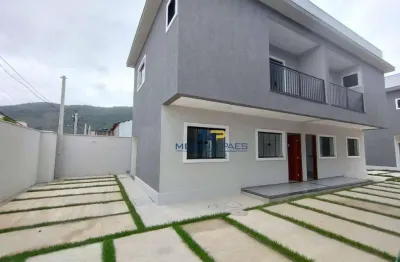 Casa com 2 dormitórios à venda, 48 m² por r$ 380.000,00 - barroco (itaipuaçu) - maricá/rj