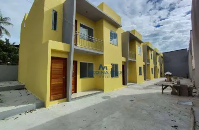 Casa com 2 dormitórios à venda, 55 m² por r$ 250.000,00 - laranjal - são gonçalo/rj
