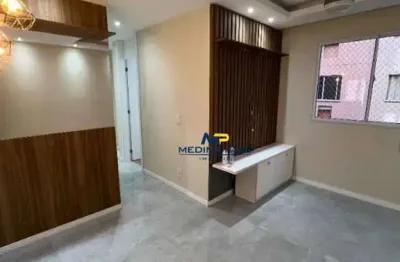 Apartamento com 2 dormitórios à venda, 56 m² por r$ 220.000 - neves - são gonçalo/rj
