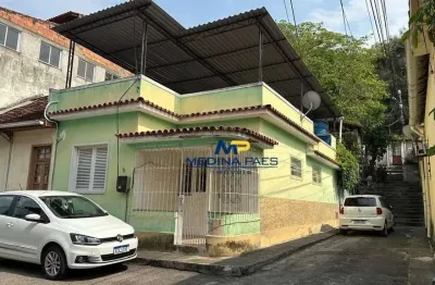 Casa com 2 dormitórios à venda, 216 m² por r$ 300.000 - fonseca - niterói/rj