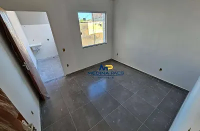 Casa com 1 dormitório à venda, 39 m² por r$ 190.000,00 - marambaia - são gonçalo/rj