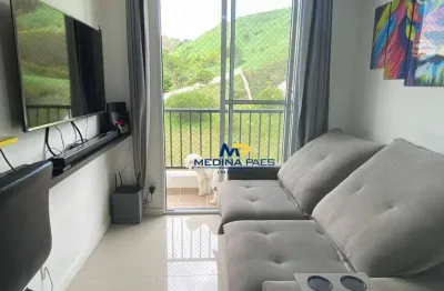 Apartamento com 2 dormitórios à venda, 50 m² por r$ 290.000 - covanca - são gonçalo/rj