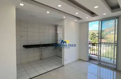 Apartamento com 2 dormitórios à venda, 50 m² por r$ 240.000,00 - covanca - são gonçalo/rj
