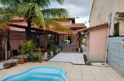 Casa com 3 dormitórios à venda, 145 m² por r$ 665.000,00 - barroco (itaipuaçu) - maricá/rj