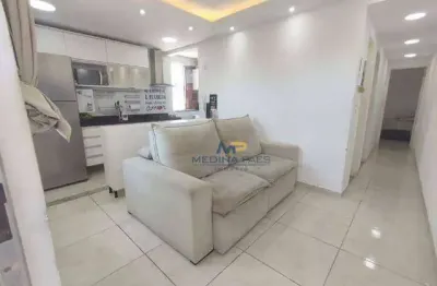 Apartamento com 2 dormitórios à venda, 59 m² por r$ 130.000,00 - jardim catarina - são gonçalo/rj