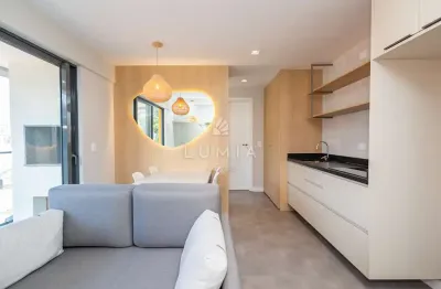 Apartamento com 1 quarto à venda na avenida presidente getúlio vargas, 3525, água verde, curitiba, 36 m2 por r$ 495.000