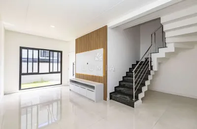 Casa em condomínio fechado com 3 quartos à venda na rua josé wosch sobrinho, 42, tingui, curitiba, 133 m2 por r$ 990.000