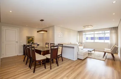 Apartamento com 3 quartos à venda na rua alberto bolliger, 871, juvevê, curitiba, 144 m2 por r$ 1.090.000