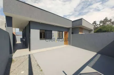 Casa nova com churrasqueira para venda no balneário dos golfinhos caraguá