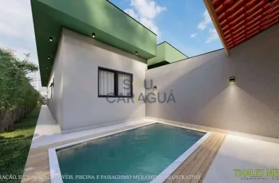 Casa com 3 quartos à venda na Avenida Domingos Martins Cabrera, Balneário Recanto do Sol, Caraguatatuba