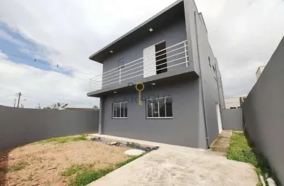 Sobrado novo 3 dormitórios  -- bairro balneário dos golfinhos