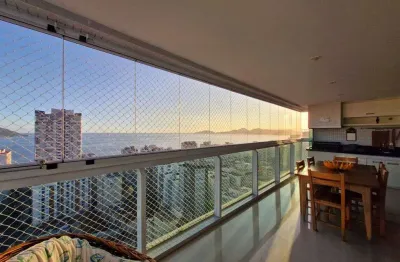 Apartamento com 3 suítes e vista panorâmica para o mar à venda em Santos