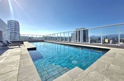 Apartamento com 2 suítes, varanda e vista livre à venda no boqueirão