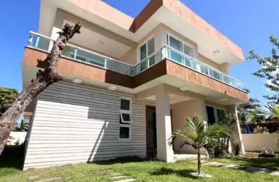 Casa em condomínio para venda em camaçari, guarajuba (monte gordo), 4 dormitórios, 4 suítes, 7 banheiros, 2 vagas