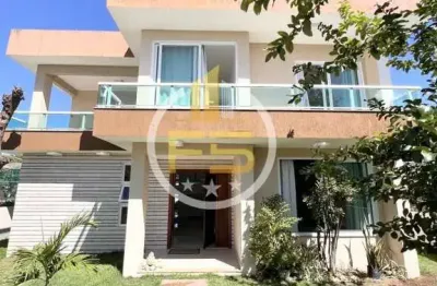 Casa em condomínio para venda em camaçari, guarajuba (monte gordo), 4 dormitórios, 4 suítes, 7 banheiros, 2 vagas