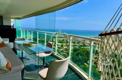 Apartamento para venda em salvador, jaguaribe, 4 dormitórios, 4 suítes, 5 banheiros, 3 vagas