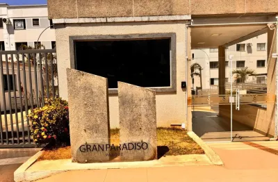 Apartamento confortável de 2 quartos no condomínio gran vitória - paradiso, goiânia!