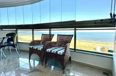 4 qts, 2 suítes, 3 vagas, de frente pro mar, em mata da praia - vitória - es