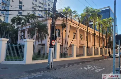 Salão comercial de alto padrão no gonzaga: 8 salas, 4 banheiros, 24 vagas, 1.710,13m² em santos-sp