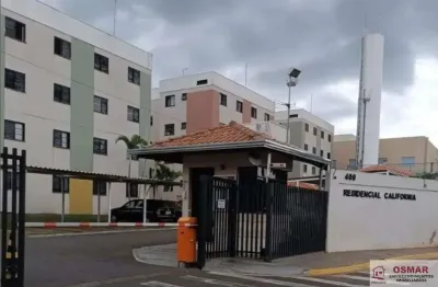 Oportunidade única! apartamento à venda em sumaré-sp, chácara bela vista. 2 quartos, 1 sala, 1 banheiro, 1 vaga, 47m².