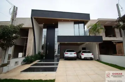 Sobrado residencial de alto padrão no condomínio jatobá - hortolândia/sp