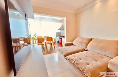 Apartamento de 3 quartos para venda ou locação em santos-sp, bairro campo grande: 2 vagas, 88m², ótima localização!