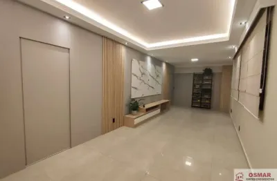 Cobertura de luxo à venda em santos-sp, bairro pompéia! 3 quartos, 1 suíte, 2 salas, 4 banheiros, 3 vagas, 191,66m²!