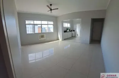 Apartamento reformado com vista livre no campo grande ? santos
