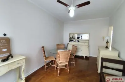 Apartamento para locação no Gonzaga, Santos-SP: 1 quarto, 1 sala, 1 banheiro e 40m² de área. Venha conferir!