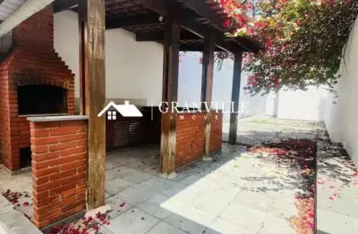 Sobrado para locação em santo andré, vila valparaíso, 3 dormitórios, 1 suíte, 4 banheiros, 5 vagas