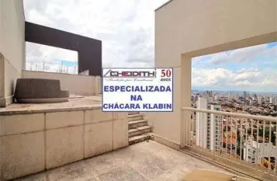 Cobertura para venda em são paulo, chácara klabin, 3 dormitórios, 3 suítes, 6 vagas