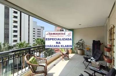 Apartamento para venda em são paulo, chácara klabin, 3 dormitórios, 3 suítes, 5 banheiros, 4 vagas