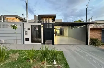 Casa nova, térrea, lindíssima no bairro rita vieira 1 -3 suítes- piscina com led- área gourmet ampla
