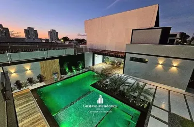 Sobrado de cinema no rita vieira 1- todo planejado- piscina aquecida com hidro medindo 33m²