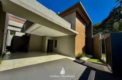 Casa nova à venda - sofisticação, segurança e lazer no água limpa park- piscina e area gourmet