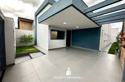 Casa térrea e nova no jardim das nações - piscina aquecida- escritório- gourmet- suíte c closet