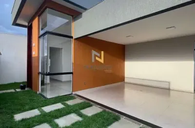 Casa nova e com acabamento de luxo no bairro jardim primavera