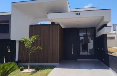 Casa moderna no condomínio villagio ipanema 1 - 3 dormitórios, suítes e área gourmet!