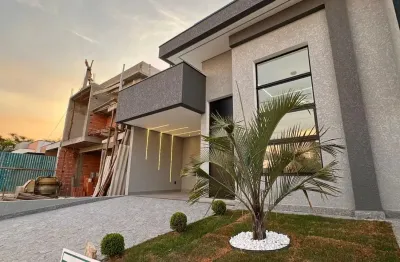 Linda casa térrea no condomínio terras de são franscisco - sorocaba - sp
