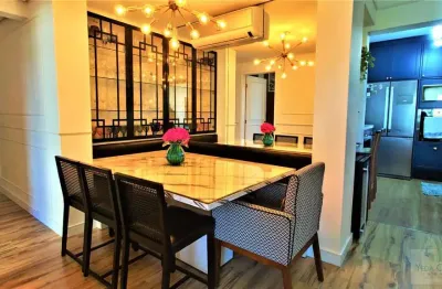 Apartamento mobiliado 3 dormitórios, 110 m² privativos à venda na orla de coqueiros - florianópolis - sc