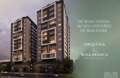 Orquídea e  rosa branca residencial - apartamento em construção no estreito